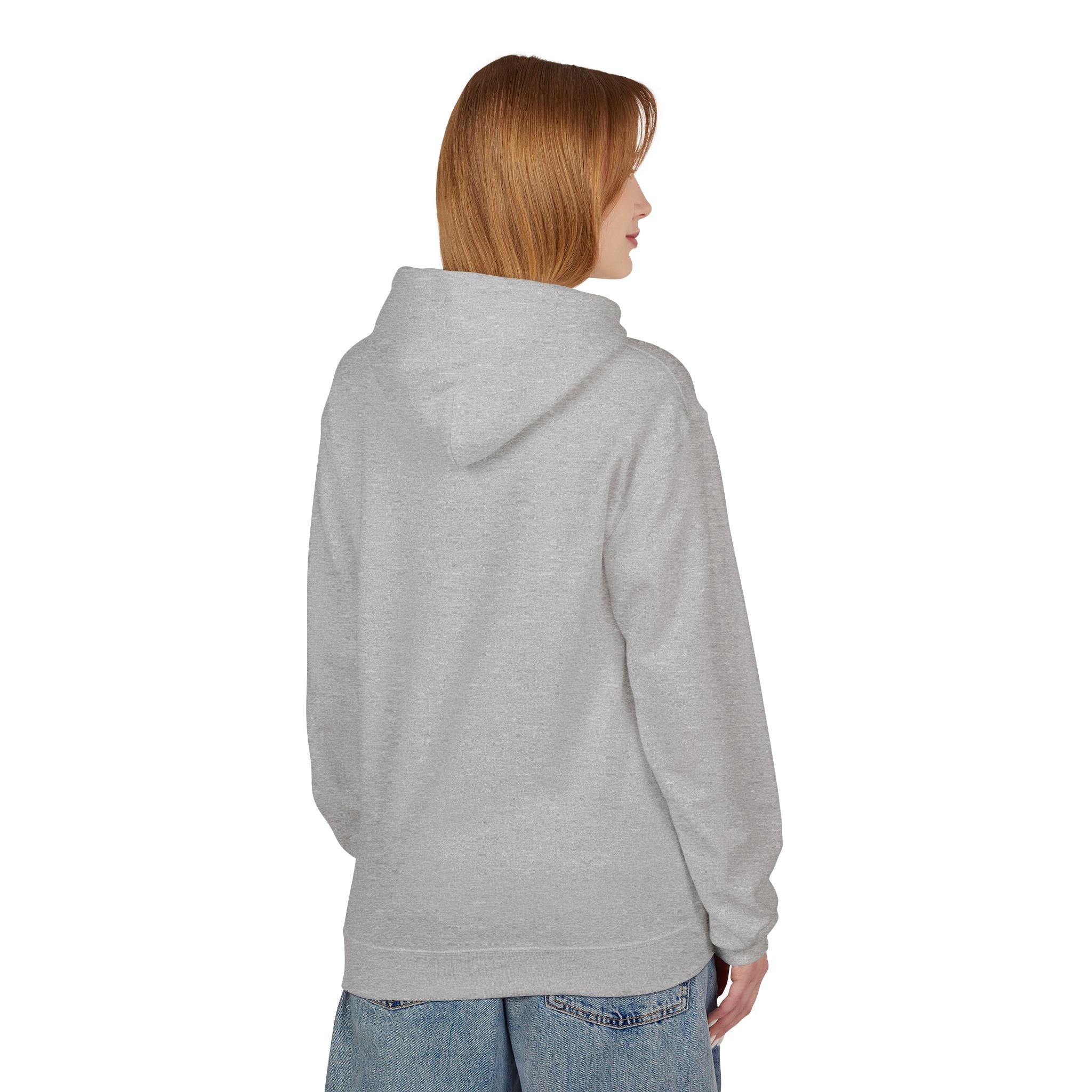 I Love World Fleece Hoodie, Eco-Friendly Apparel, Unisex Sweatshirt, Earth Day Gift, Cozy Travel Wear, Nature Lover's Hoodie