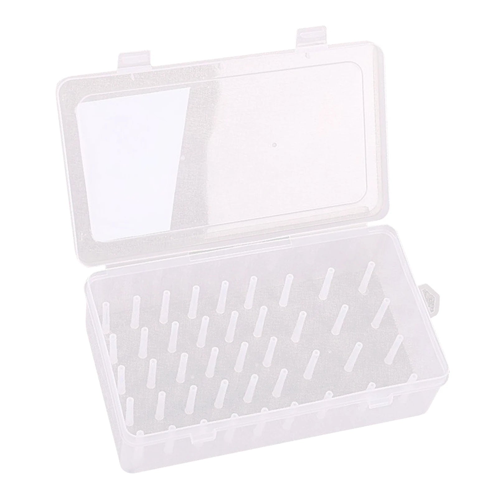 24Axis 42Axis Empty Sewing Thread Storage Box Embroidery thread organizer Sew Craft Bobbins w/ Trays Pole Dustproof Container