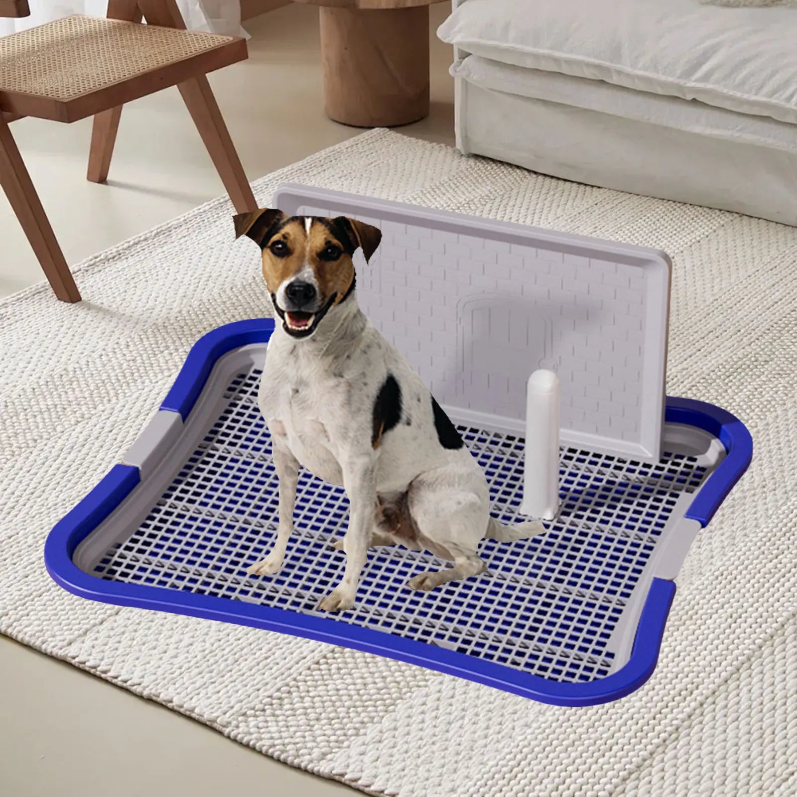 Dog Toilet Indoor Dog Potty Tray Puppy Training Pads Pet Toilet for Rabbit Cat Small Animals Cleaning Supplies