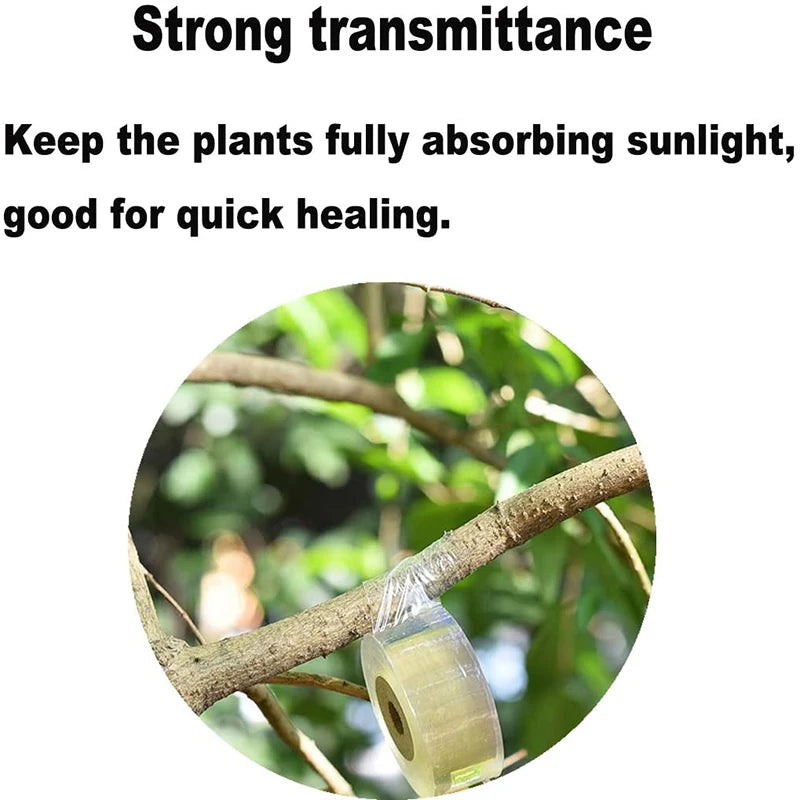 Garden 20x200M 25x200m Barrier Nursery Tape Stretchable Grafting Floristry Film
