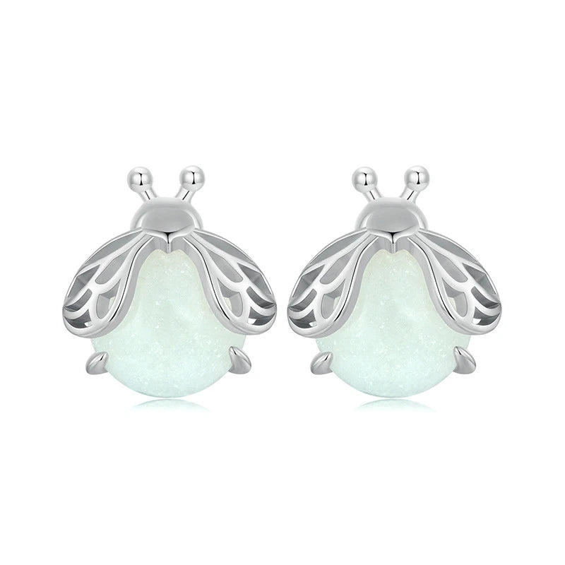 Saturn Cute Trendy Rose Gold Plated Sterling Silver Tassel Stud Earrings Zircon & Pearl Inlaid Ball Cuff Earrings Gift