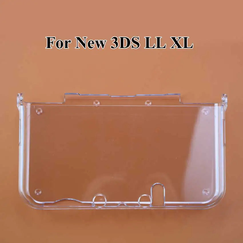 JCD Clear Crystal Protective Cover Case Shell Housing For 3DS 3DSLL 3DSXL New 3DS XL LL NDSL NDSi LL XL For GBA SP Game Console