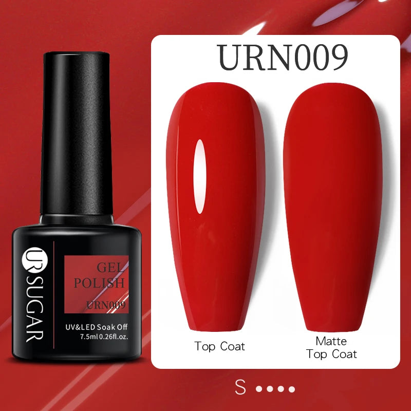 UR SUGAR 15ml Extension Nail Gel Polish Camouflage Nude Pink Semi Permanent UV Hard Gel Nails Finger Prolong Acrylic Varnish