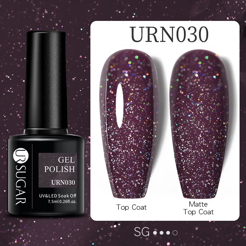 UR SUGAR 15ml Extension Nail Gel Polish Camouflage Nude Pink Semi Permanent UV Hard Gel Nails Finger Prolong Acrylic Varnish