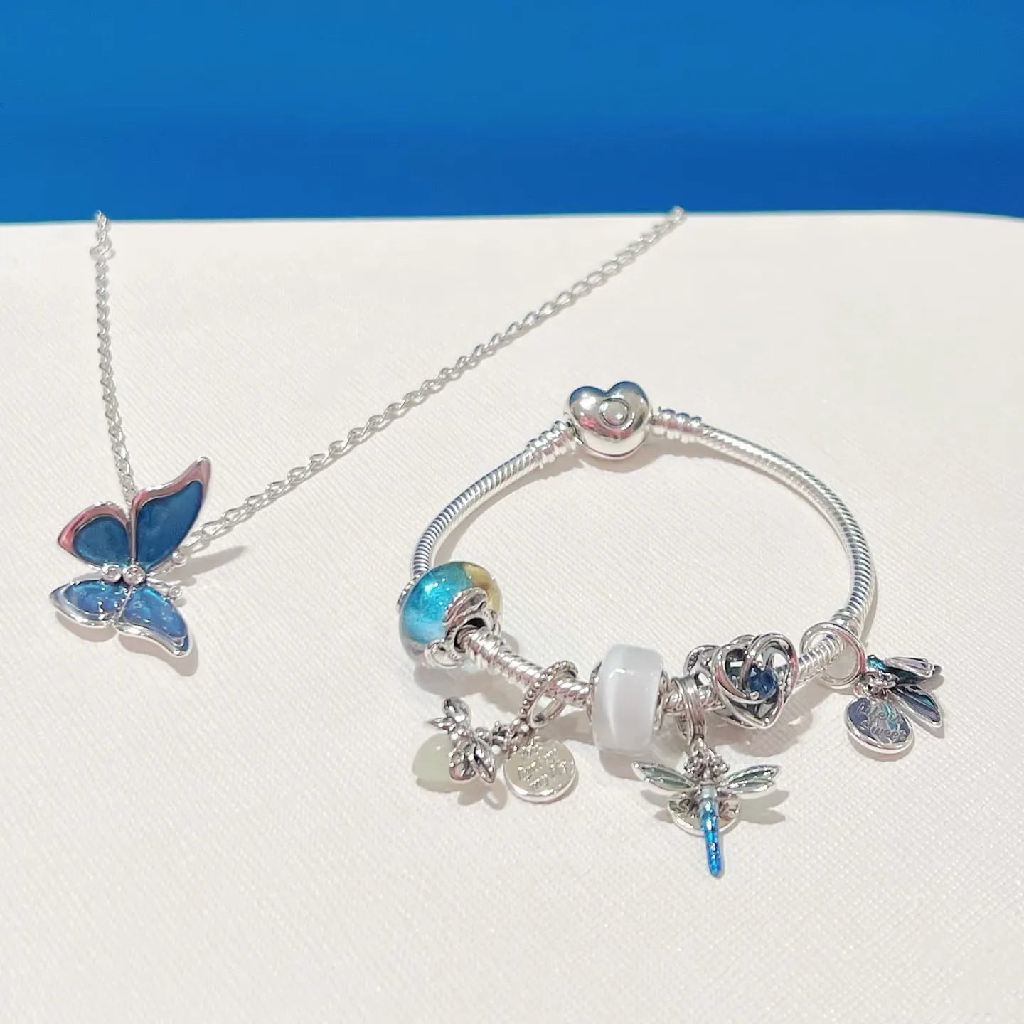 High Quality Sterling Sier S Butterfly Hummingbird Dragoy Charm Custom Jewelry