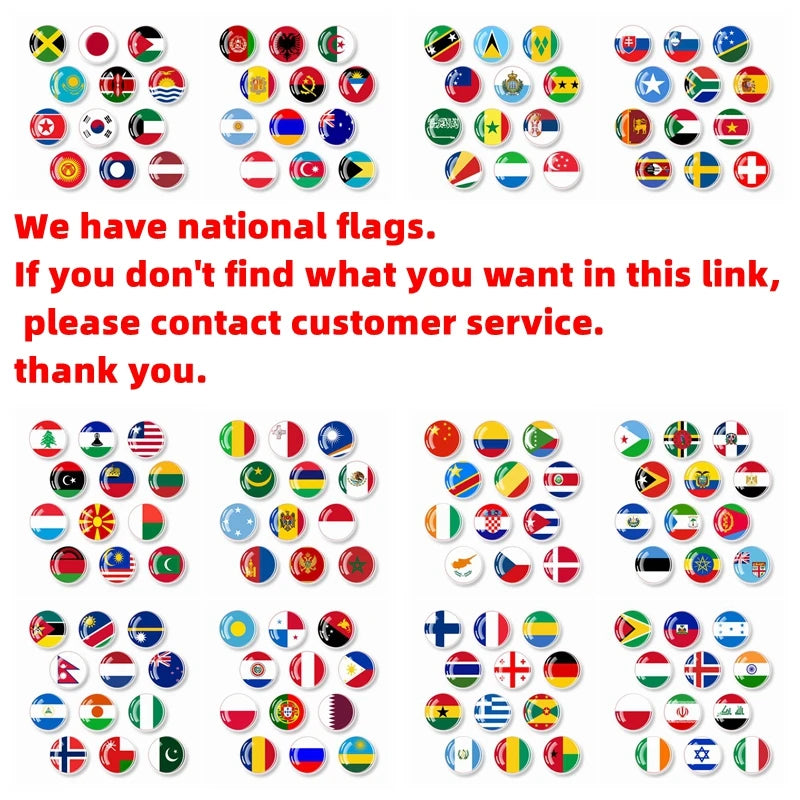 Bracelet Necklace Earrings Jewelry Set Czech Republic Flag Glass Cabochon European Countries Flag Necklace Set for Women Gifts