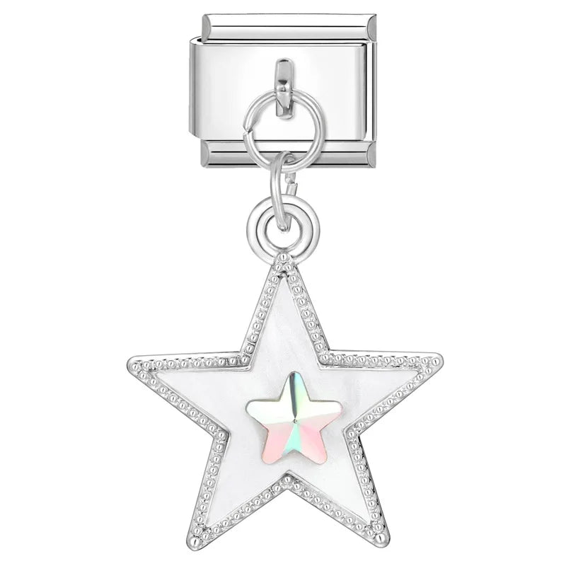 Italian Handmade Retro Craft Bracelet Cross-Border Creative DIY Jewelry Modules Fashion Charm Bracelets Pendant Accessory