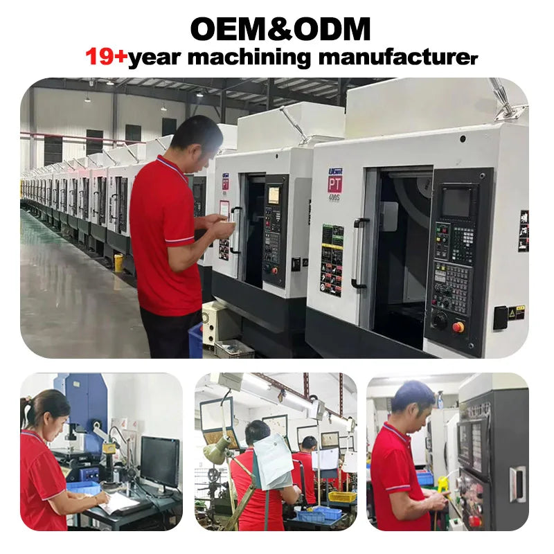 OEM Custom Fabrication for Precision Iron Stainless Steel Aluminum-CNC Milling Turning Machinery Part CNC Machining Services Set