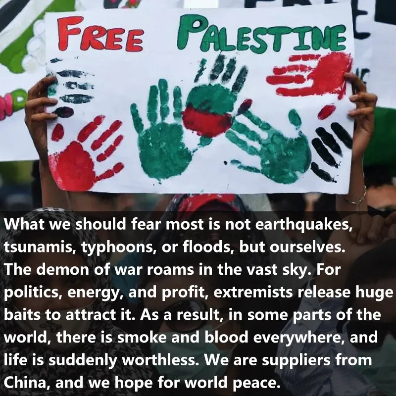 Wholesale Palestine Flag Necklace  Suppliers Custom Pendant Free Palestine Necklace Shopify Dropshipping