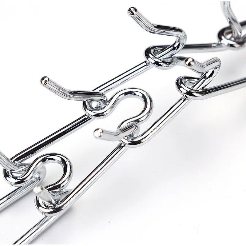 Pit Bull German Shepherd Training Metal Gear Prong Dog Collar with Quick Release Snap Buckle Plated Pet Collar