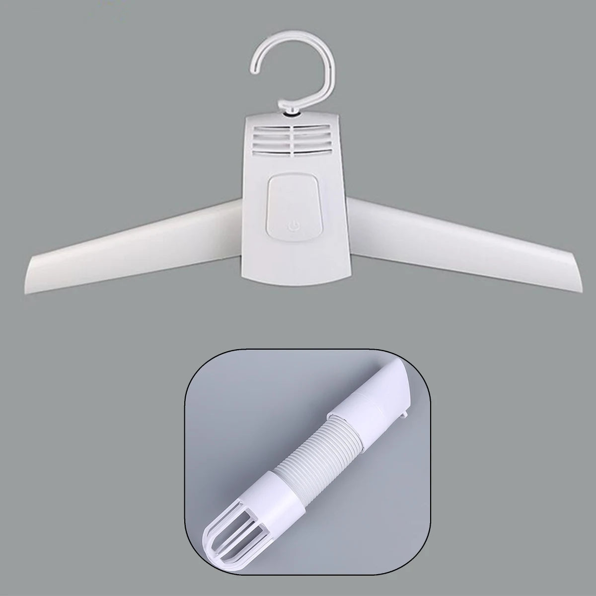 EU Electric Clothes Drying Rack Smart Hang Clothes Dryer Portable Outdoor Travel Mini Folding Available Clothing Shoes Heater