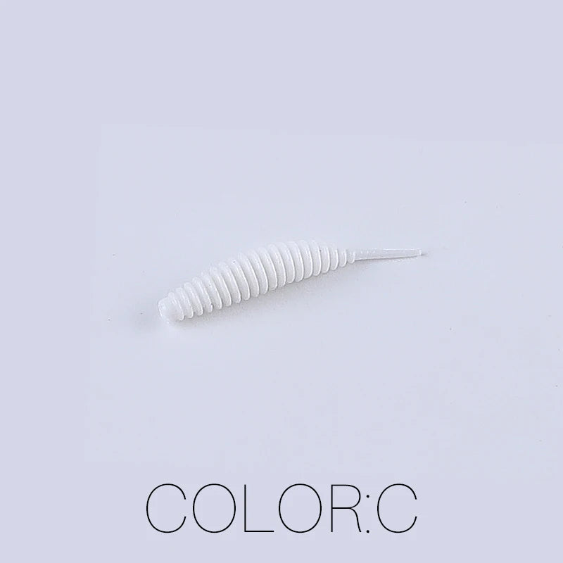 Supercontinent worm bait soft bait Tanta 25mm/100pcs fishing lures Pesca carp fishing bass lure Isca artificial