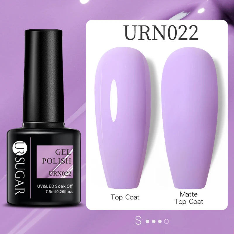 UR SUGAR 15ml Extension Nail Gel Polish Camouflage Nude Pink Semi Permanent UV Hard Gel Nails Finger Prolong Acrylic Varnish