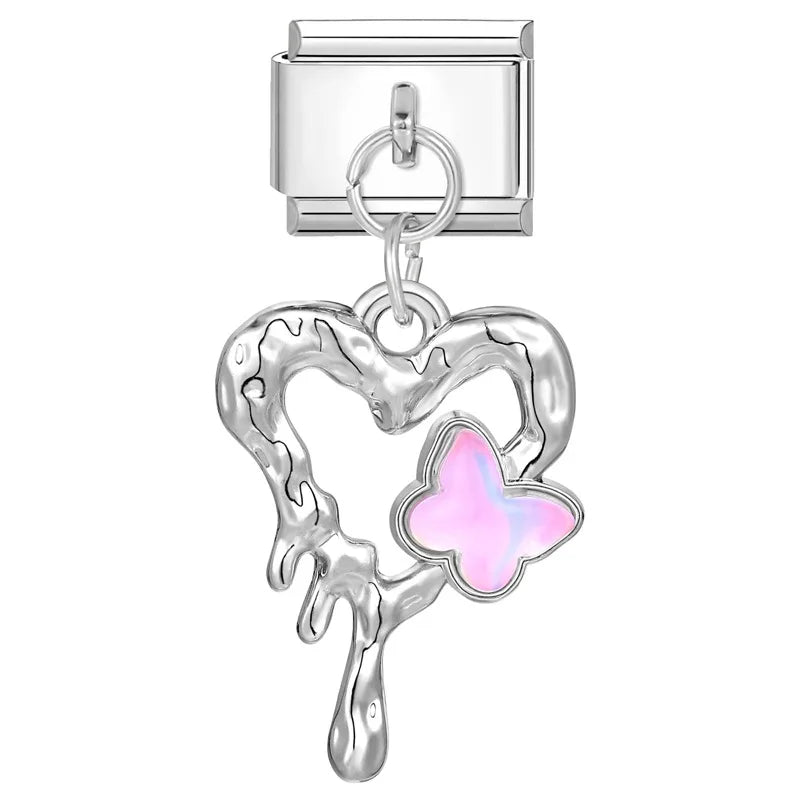 Italian Handmade Retro Craft Bracelet Cross-Border Creative DIY Jewelry Modules Fashion Charm Bracelets Pendant Accessory