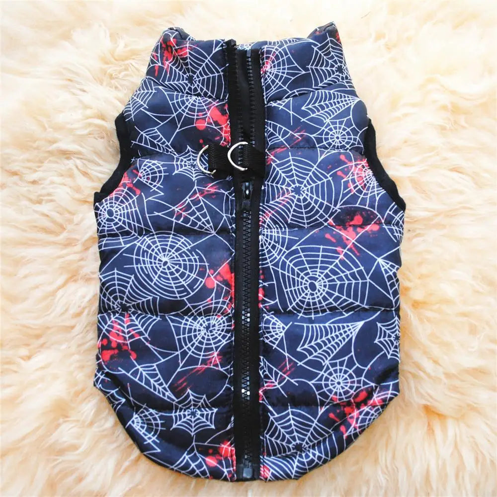 Warm Dog Clothes For Small Dog Windproof Winter Pet Dog Coat Jacket Padded Clothing Chihuahua French Bulldog Puppy Outfit Vest