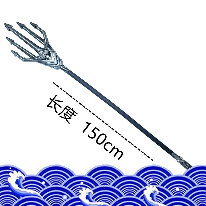 Halloween Collectible Model Toy Aquaman movie Anime props Arthur Curry Orin Heroes Trident Neptune Gift Cosplay Action Figure