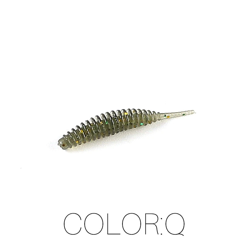 Supercontinent worm bait soft bait Tanta 25mm/100pcs fishing lures Pesca carp fishing bass lure Isca artificial