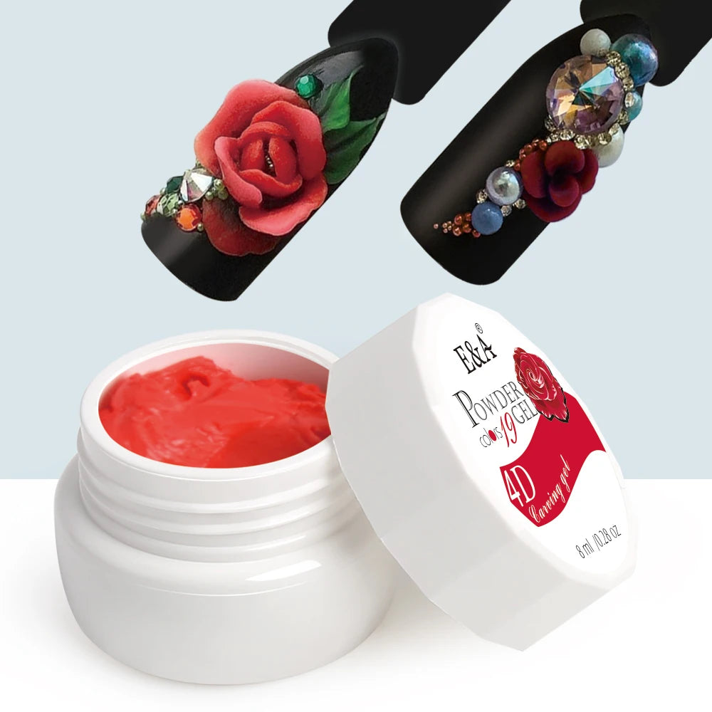 Modeling Plasticine Gel Nail Polish Non Stick Art Design 3D UV Gelpolish E&A Professional Nail Painting Sculpture Gel Varnish