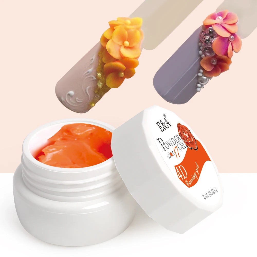 Modeling Plasticine Gel Nail Polish Non Stick Art Design 3D UV Gelpolish E&A Professional Nail Painting Sculpture Gel Varnish