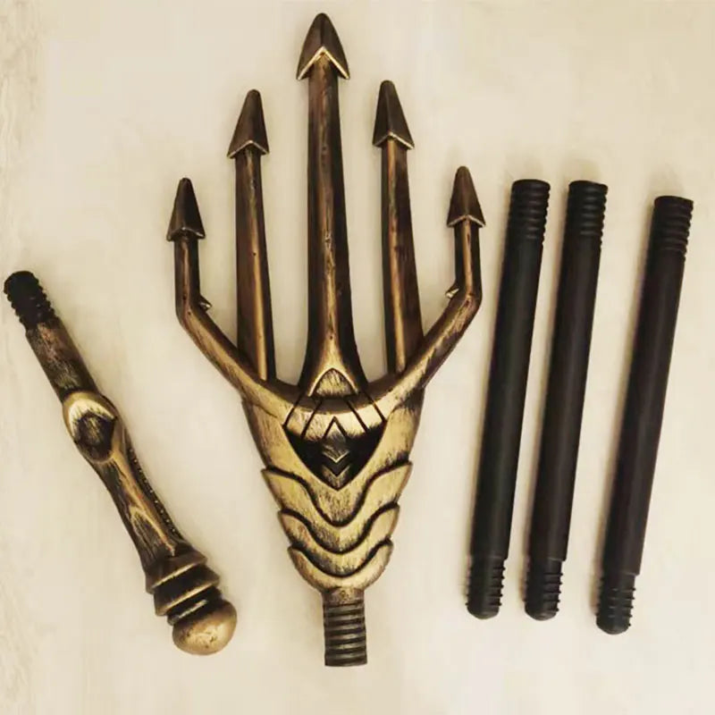 Halloween Collectible Model Toy Aquaman movie Anime props Arthur Curry Orin Heroes Trident Neptune Gift Cosplay Action Figure