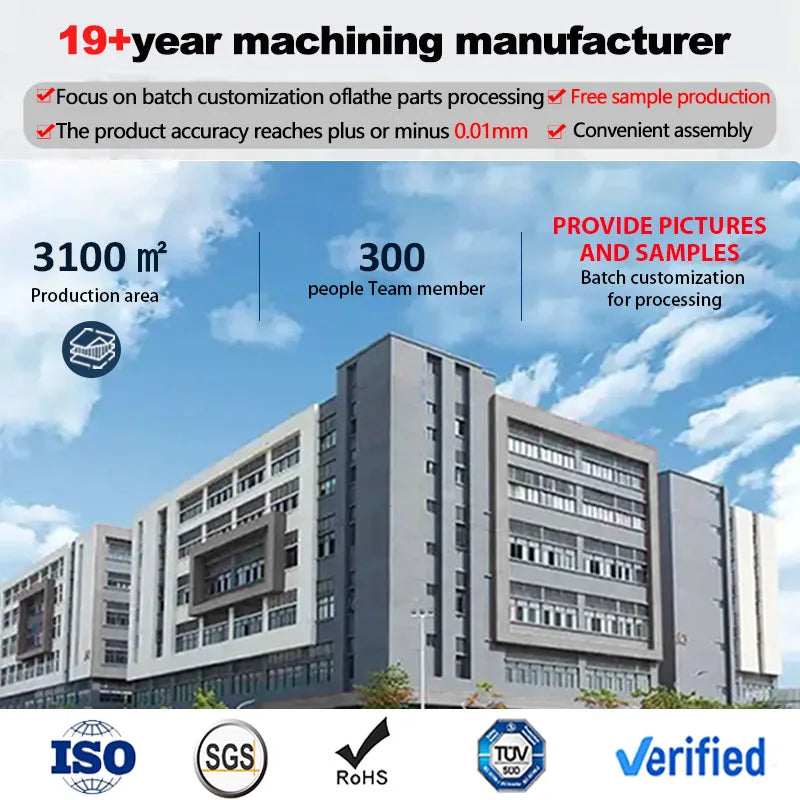 OEM Custom Fabrication for Precision Iron Stainless Steel Aluminum-CNC Milling Turning Machinery Part CNC Machining Services Set