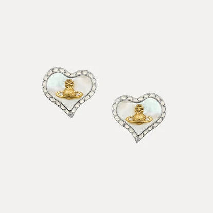 Saturn Cute Trendy Rose Gold Plated Sterling Silver Tassel Stud Earrings Zircon & Pearl Inlaid Ball Cuff Earrings Gift