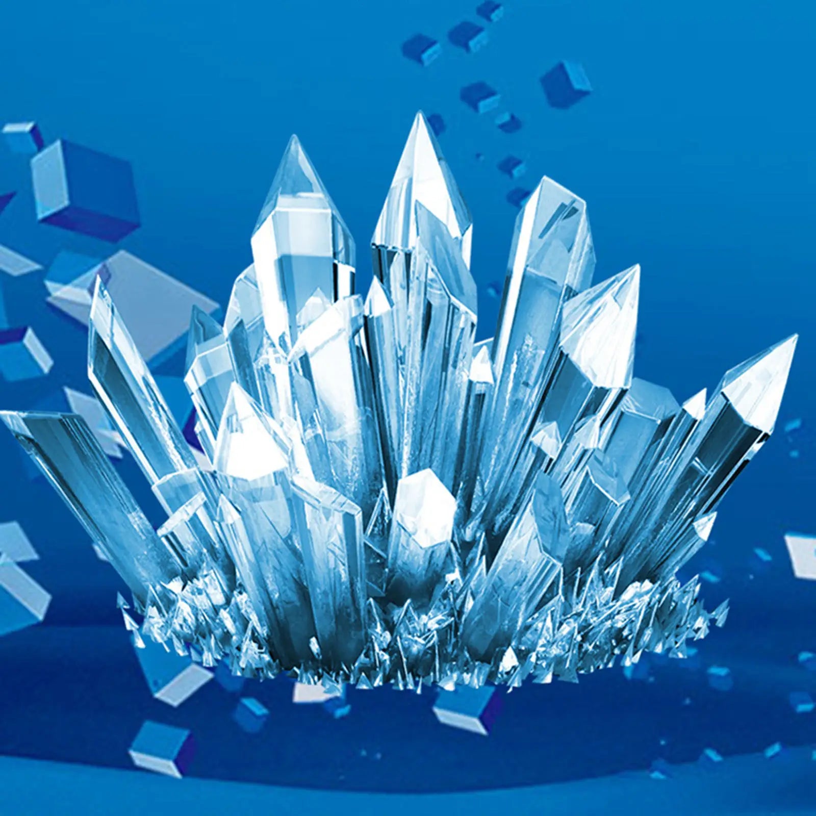 Crystal Growing Science Kit Kids Conduct Crystal Growing Experiments Biology/chemistry Set Green Experiments Tools