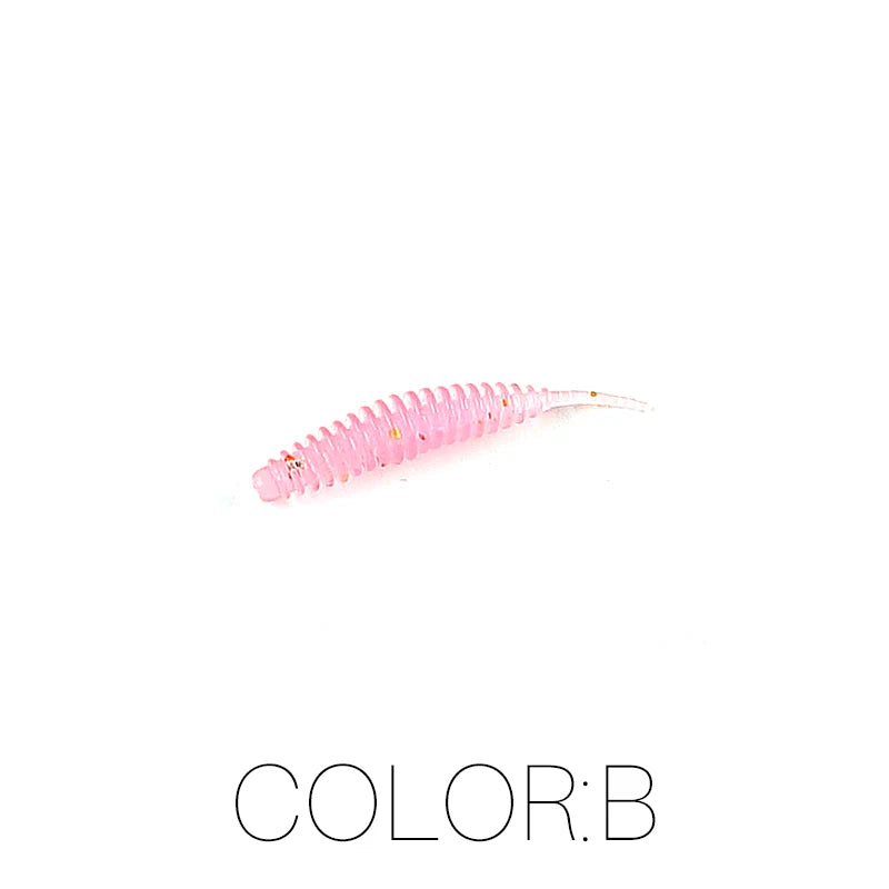 Supercontinent worm bait soft bait Tanta 25mm/100pcs fishing lures Pesca carp fishing bass lure Isca artificial