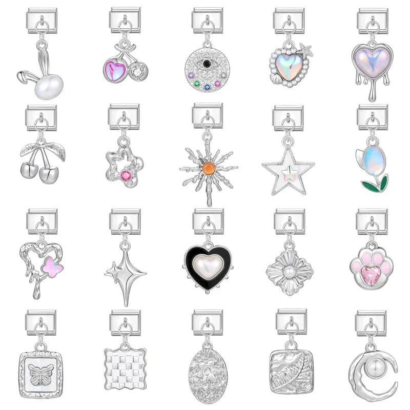 Italian Handmade Retro Craft Bracelet Cross-Border Creative DIY Jewelry Modules Fashion Charm Bracelets Pendant Accessory