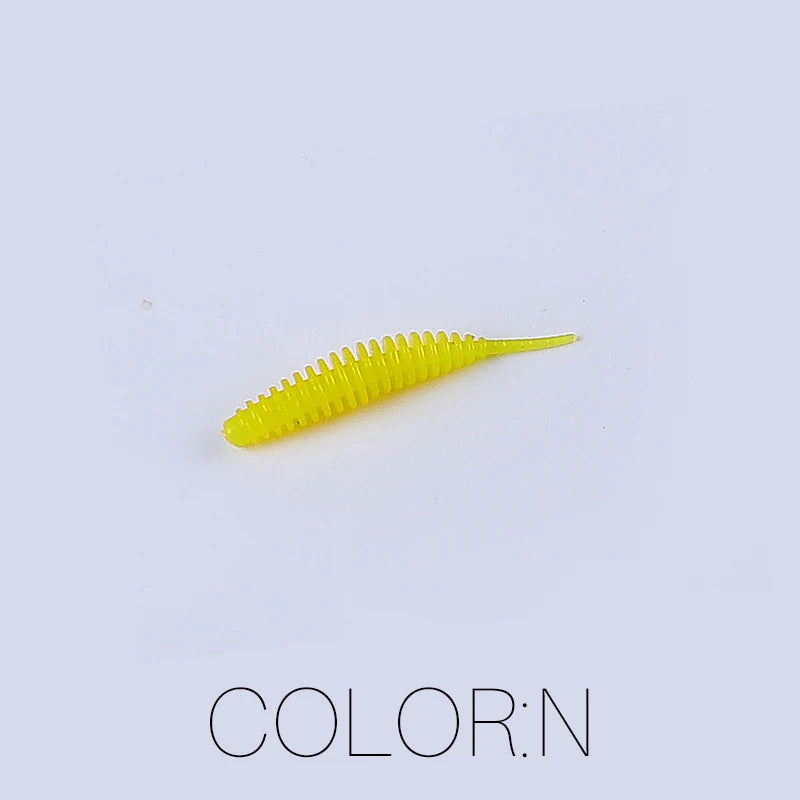 Supercontinent worm bait soft bait Tanta 25mm/100pcs fishing lures Pesca carp fishing bass lure Isca artificial