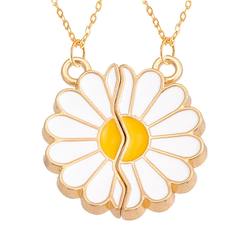 Good Friend Magnetic Kids Girlfriends Student Pair Necklace