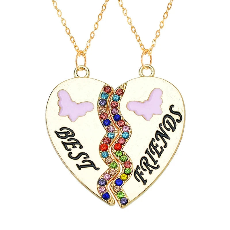 Good Friend Magnetic Kids Girlfriends Student Pair Necklace