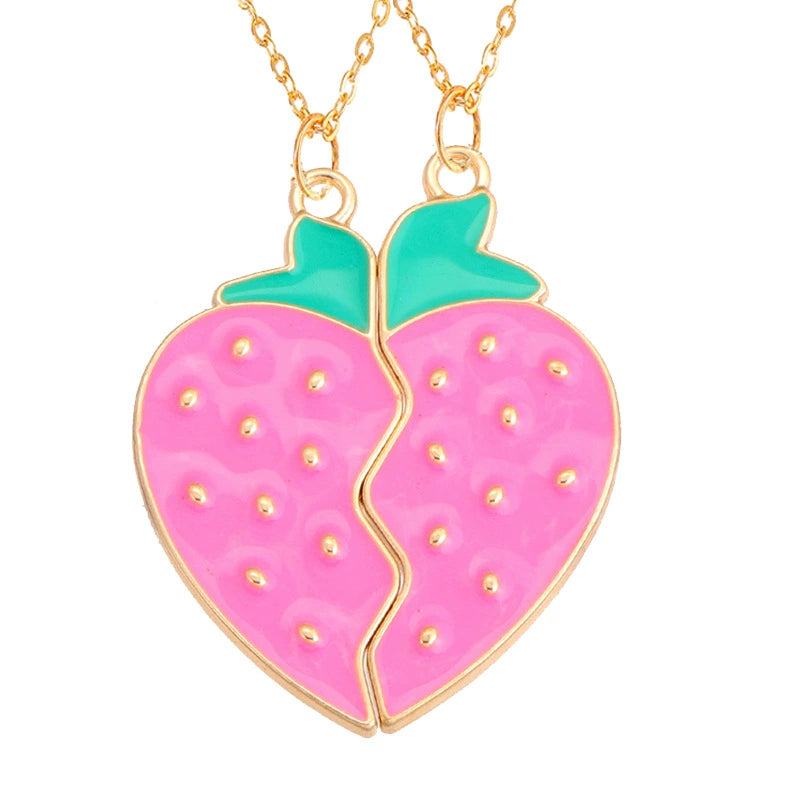 Good Friend Magnetic Kids Girlfriends Student Pair Necklace