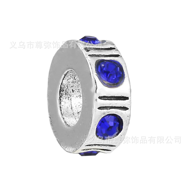 Diy handmade beaded star moon owl turtle hanging blue zinc alloy jewelry wholesale