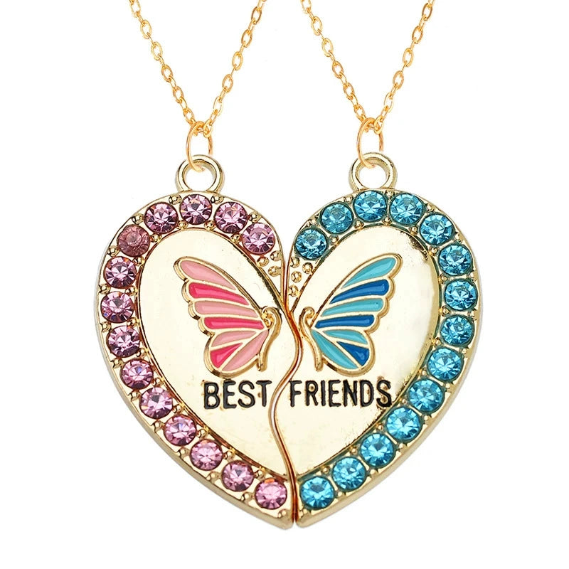 Good Friend Magnetic Kids Girlfriends Student Pair Necklace