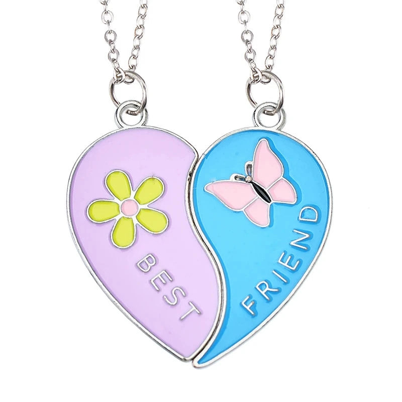 Good Friend Magnetic Kids Girlfriends Student Pair Necklace