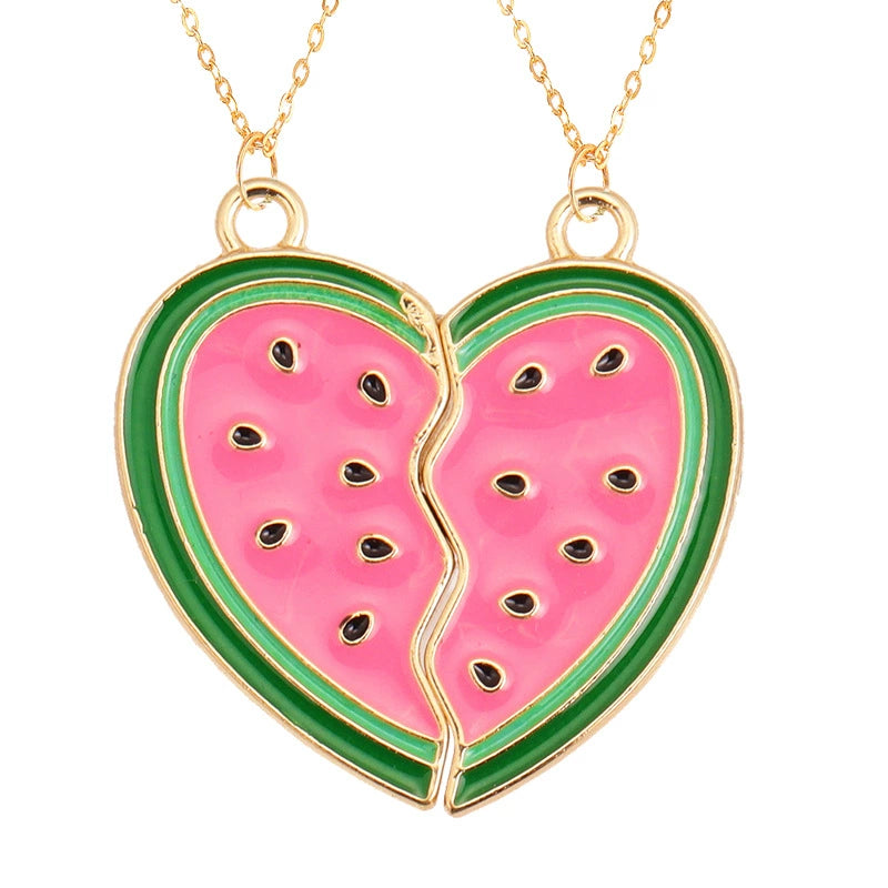 Good Friend Magnetic Kids Girlfriends Student Pair Necklace