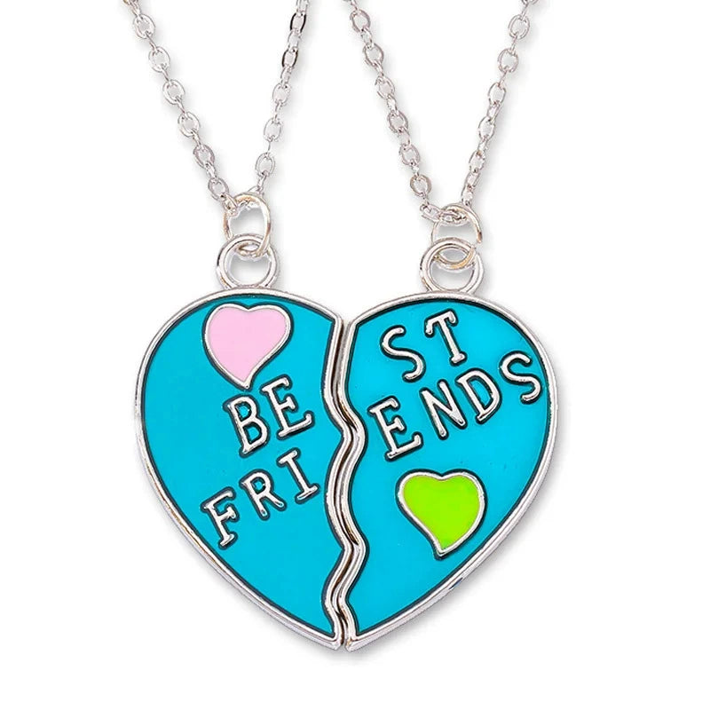 Good Friend Magnetic Kids Girlfriends Student Pair Necklace