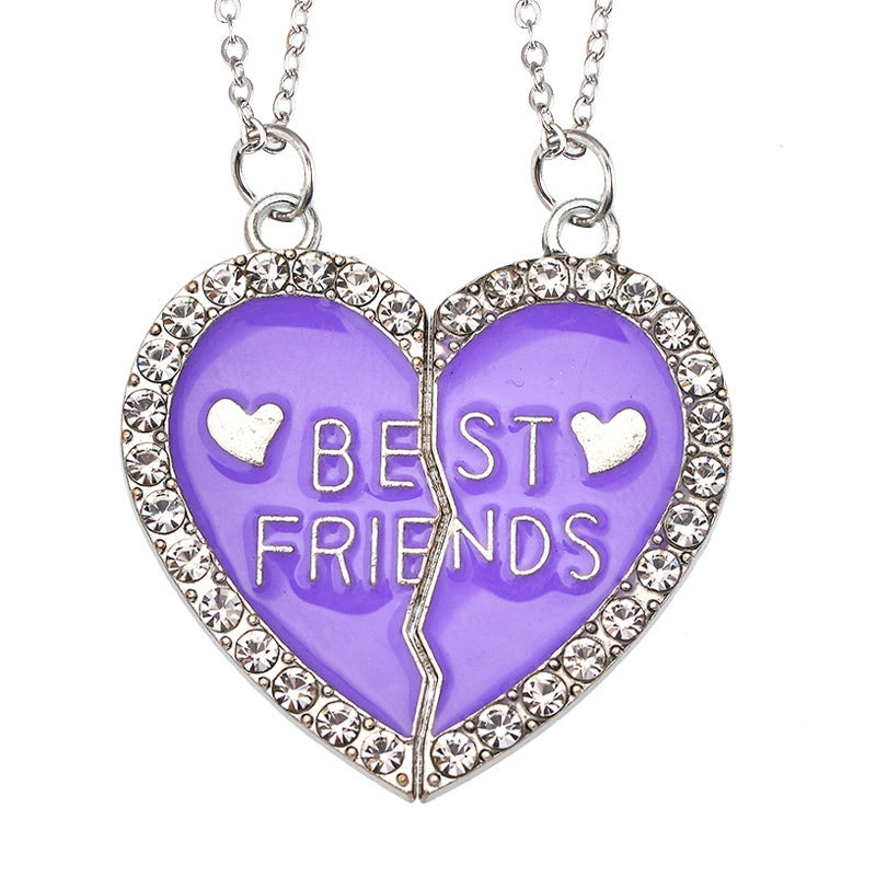 Good Friend Magnetic Kids Girlfriends Student Pair Necklace