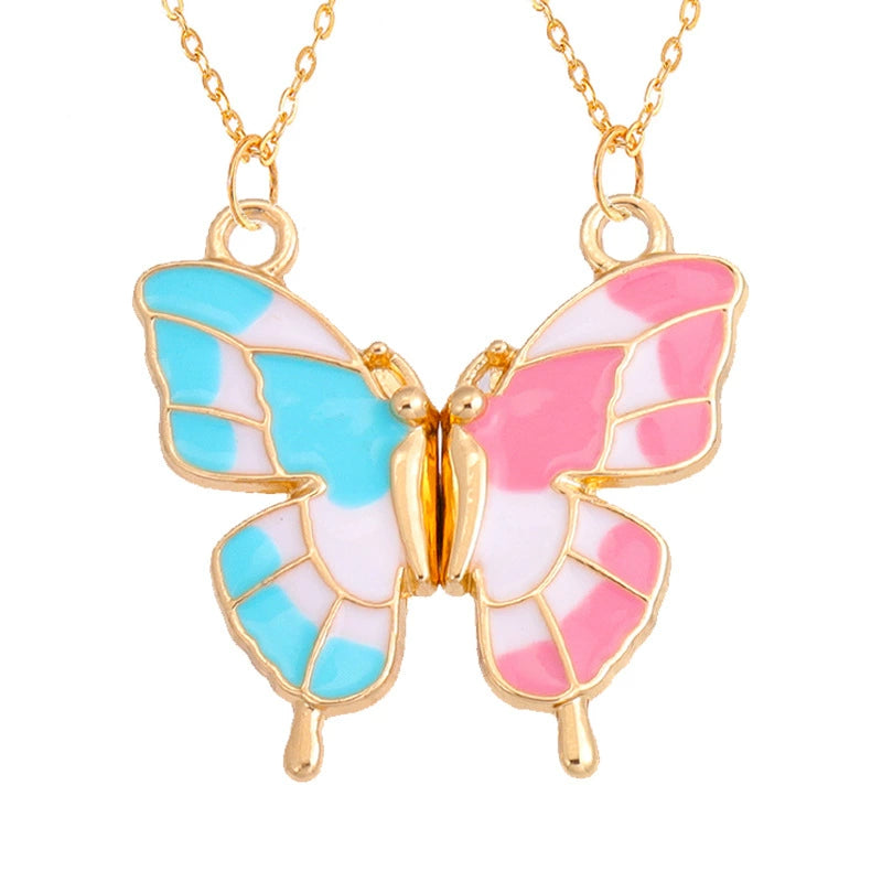 Good Friend Magnetic Kids Girlfriends Student Pair Necklace