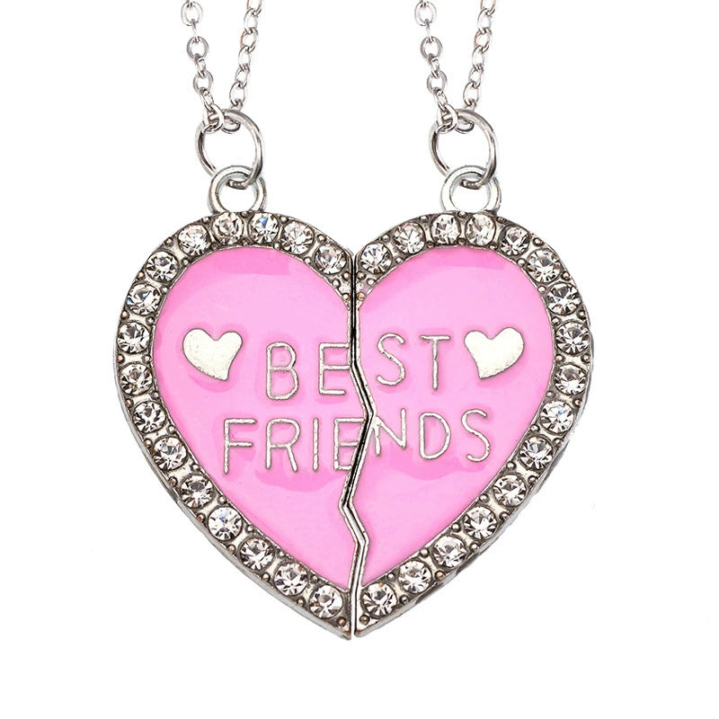Good Friend Magnetic Kids Girlfriends Student Pair Necklace