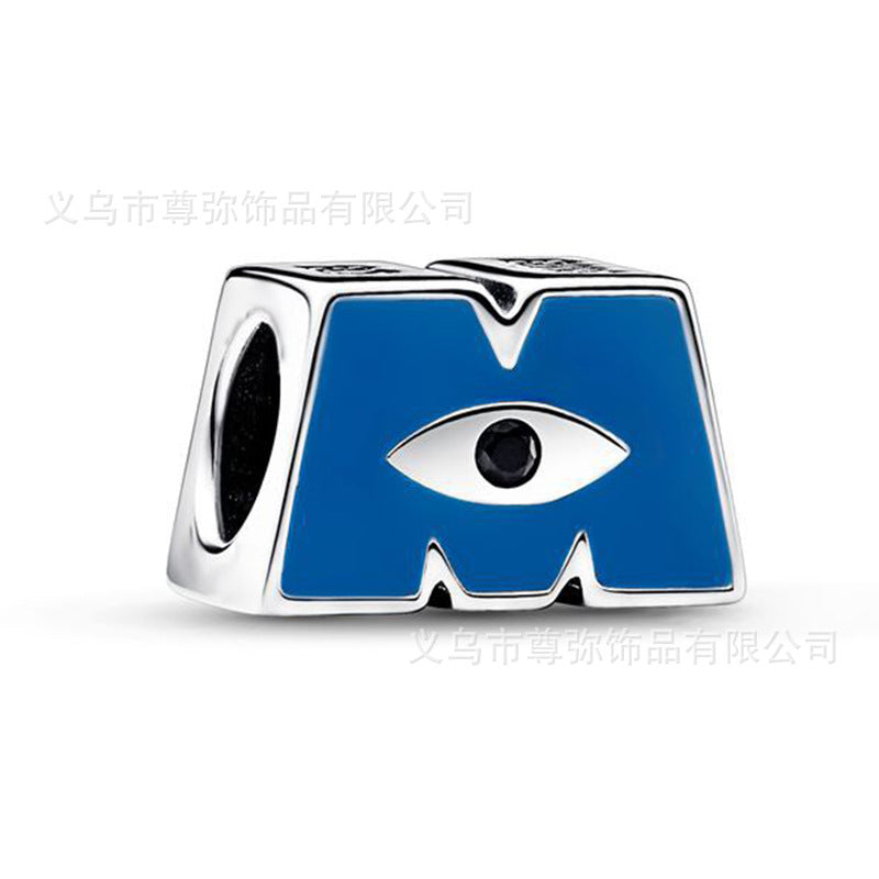 Diy handmade beaded star moon owl turtle hanging blue zinc alloy jewelry wholesale