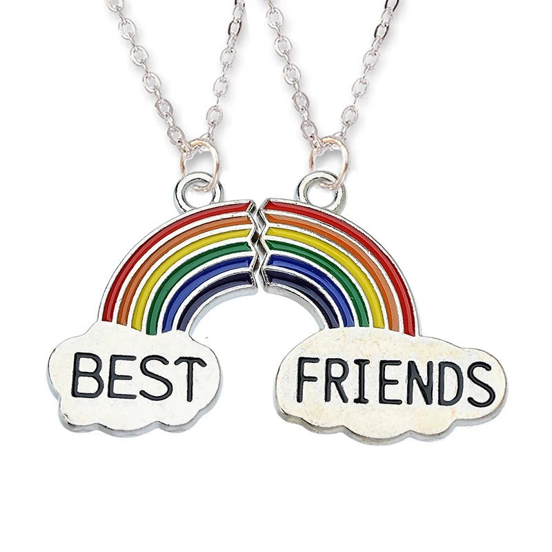 Good Friend Magnetic Kids Girlfriends Student Pair Necklace