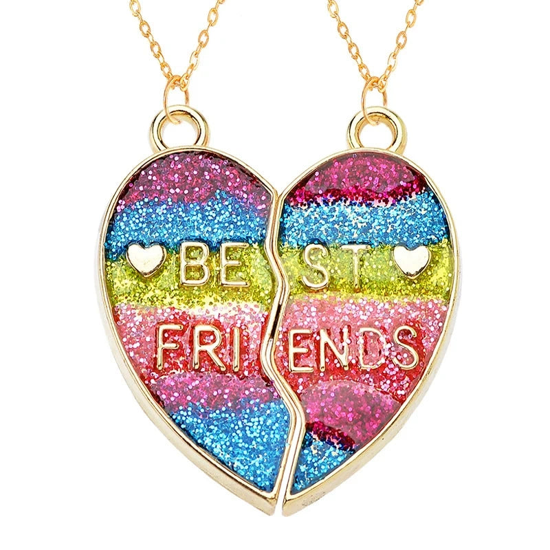 Good Friend Magnetic Kids Girlfriends Student Pair Necklace