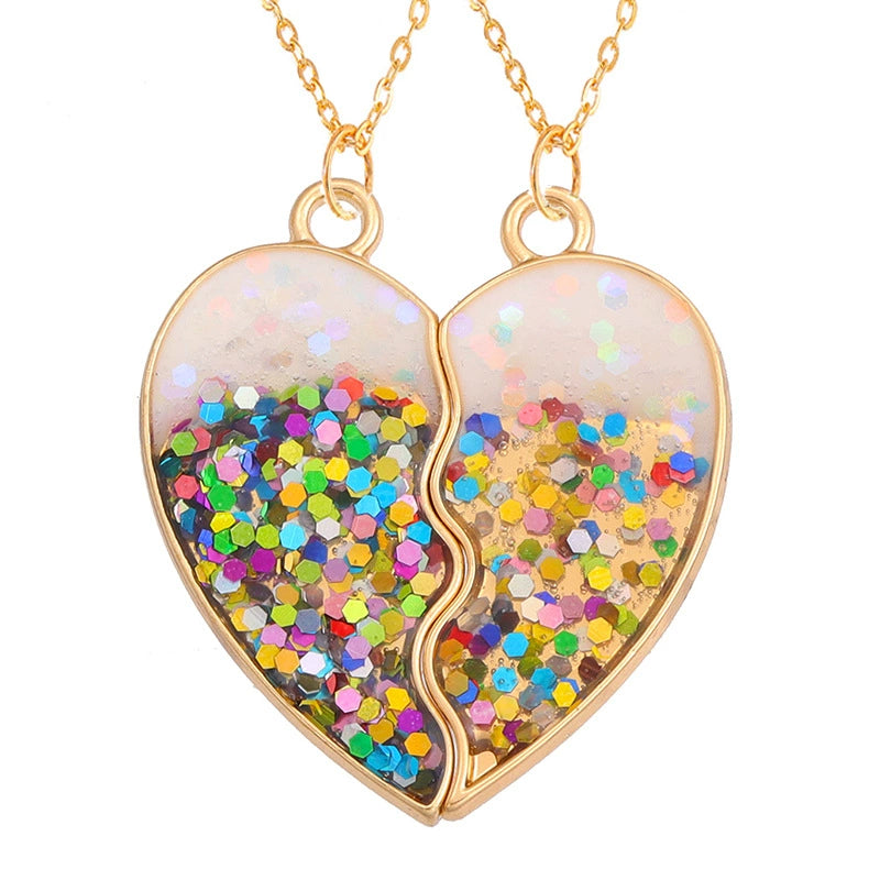 Good Friend Magnetic Kids Girlfriends Student Pair Necklace