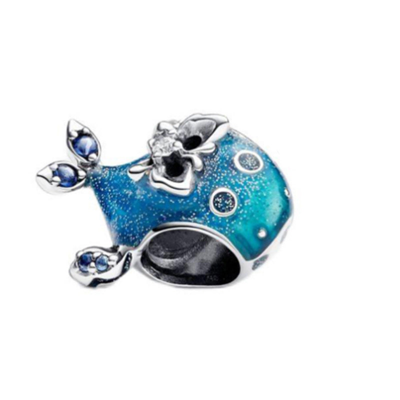 Diy handmade beaded star moon owl turtle hanging blue zinc alloy jewelry wholesale