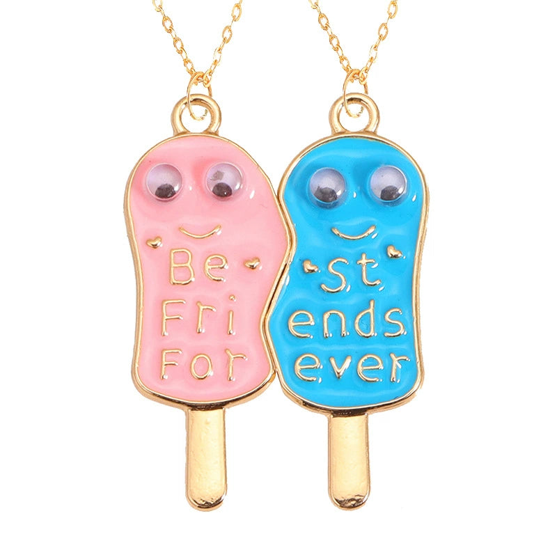 Good Friend Magnetic Kids Girlfriends Student Pair Necklace
