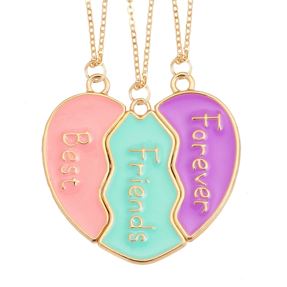 Good Friend Magnetic Kids Girlfriends Student Pair Necklace