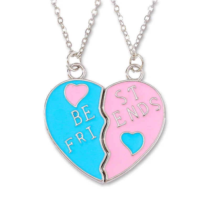 Good Friend Magnetic Kids Girlfriends Student Pair Necklace