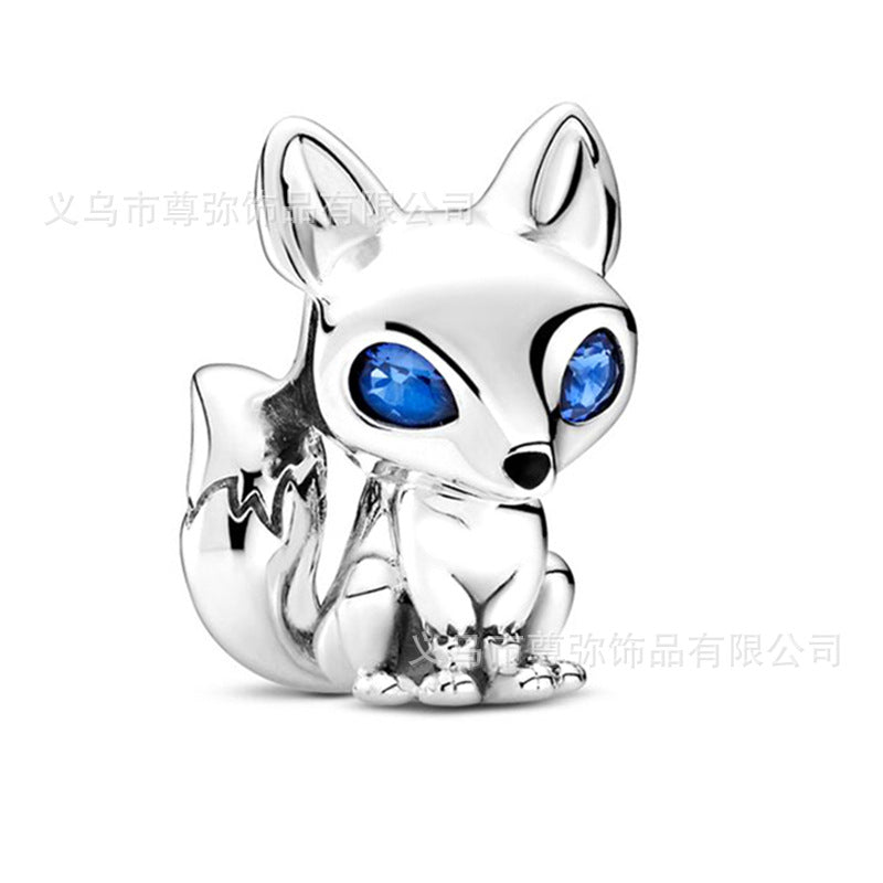 Diy handmade beaded star moon owl turtle hanging blue zinc alloy jewelry wholesale